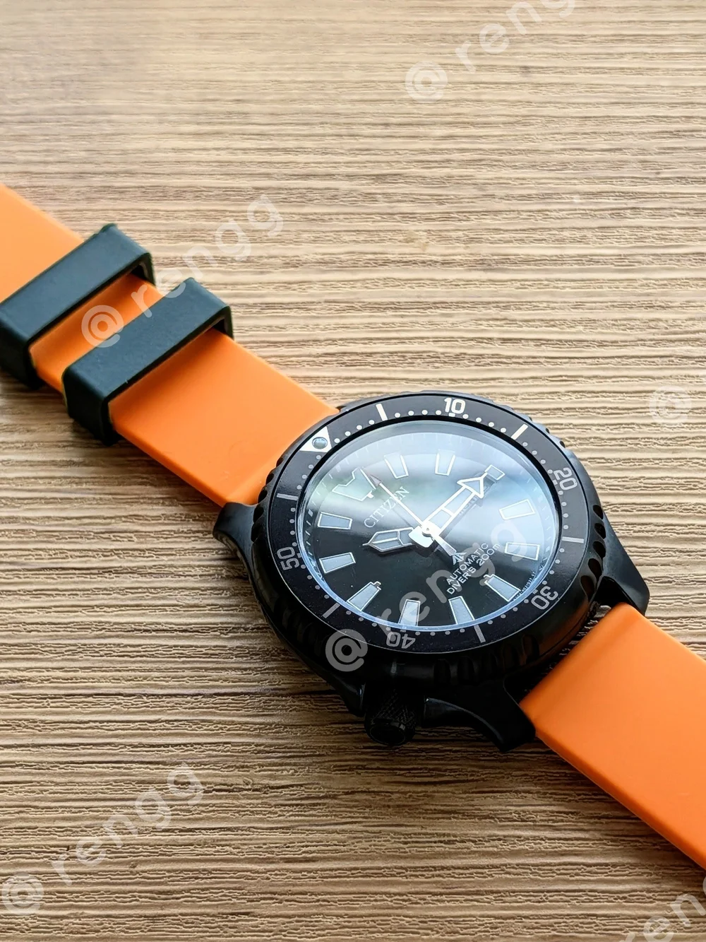 Dark Green Citizen Promaster FUGU AUTOMATIC Men's Dive Watch Sapphire 200M